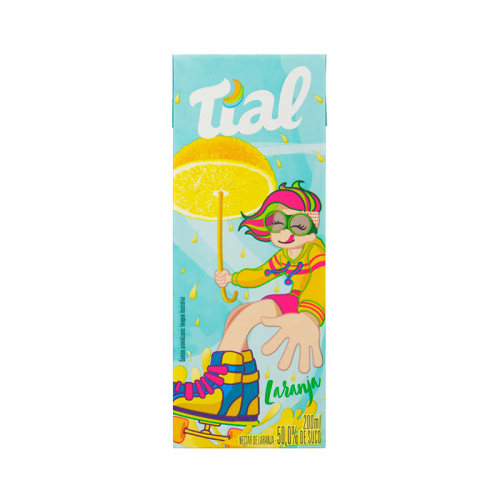 SUCO TIAL KIDS CAIXA 24x200 ML LARANJA