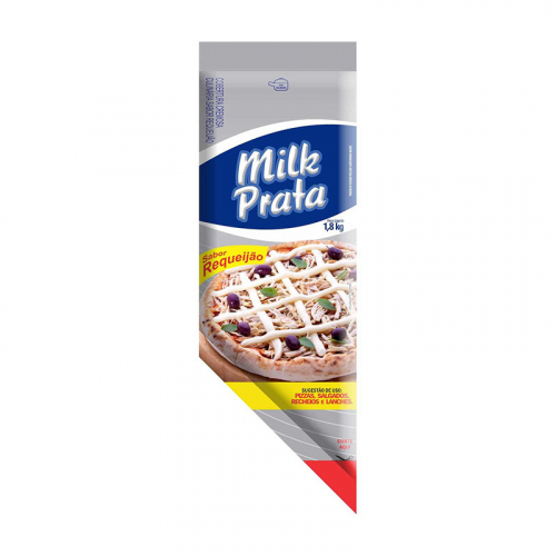 Requeijão Cremoso Milk Prata 1,8 Kg