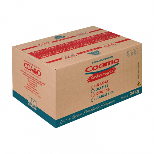 GORDURA MASSA BAKERY 36 COAMO 24 KG