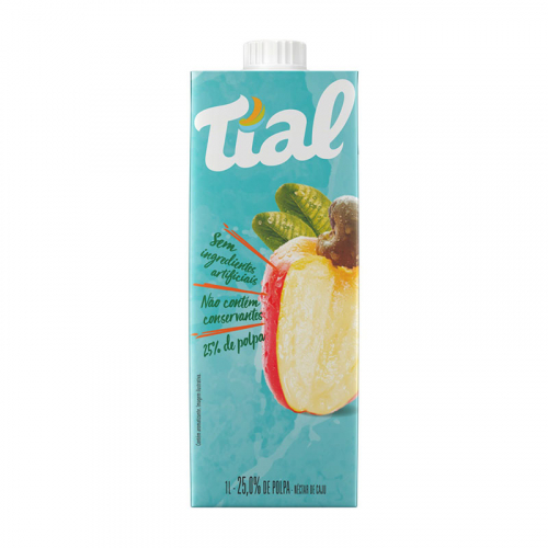 SUCO TIAL NÉCTAR 12x1 LT CAJU