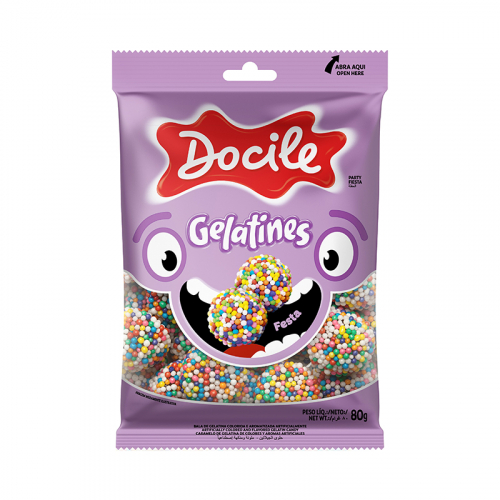 BALA GELATINES FESTA DOCILE 12x80 GR