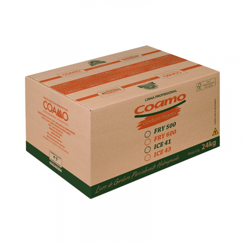 GORDURA FRITURA COAMO FRY 600 24 KG