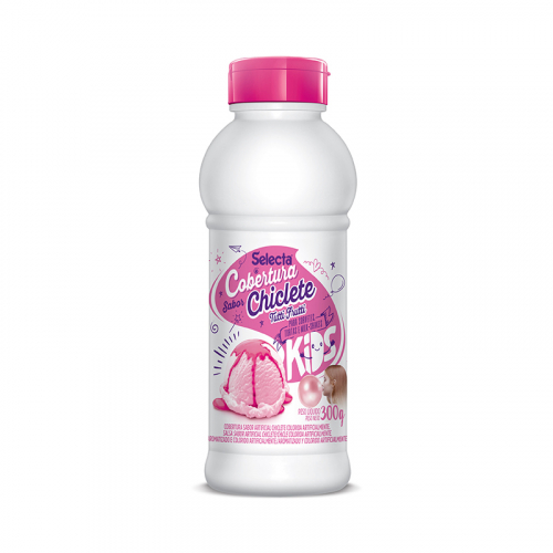 COBERTURA PARA TAÇAS 300 GR KIDS CHICLETE