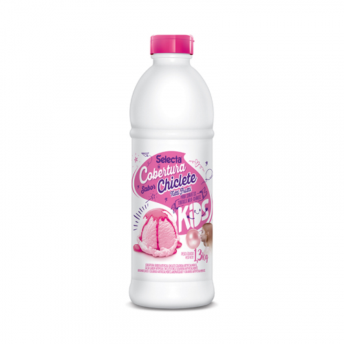 COBERTURA PARA TAÇAS 1,3 KG KIDS CHICLETE