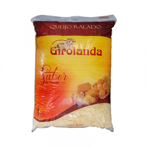 QUEIJO PARMESÃO RALADO GIROLANDA 3 KG