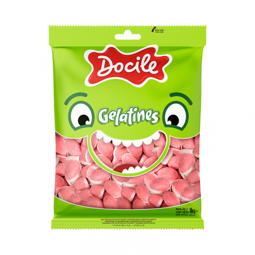 BALA GELATINES BEIJOS DOCILE 1 KG