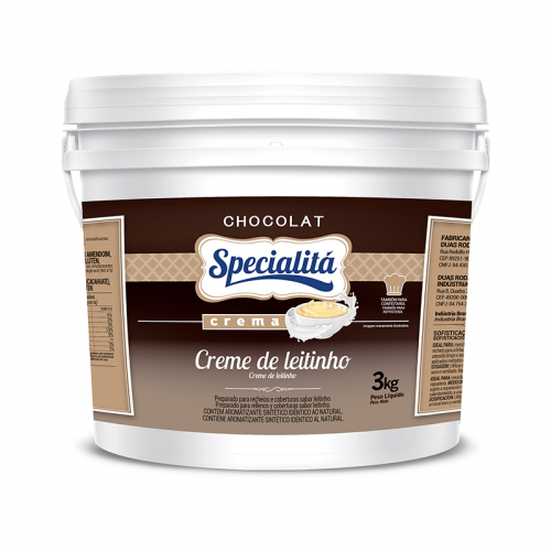 SPECIALITÁ CREMA: CREME DE LEITINHO 3 KG