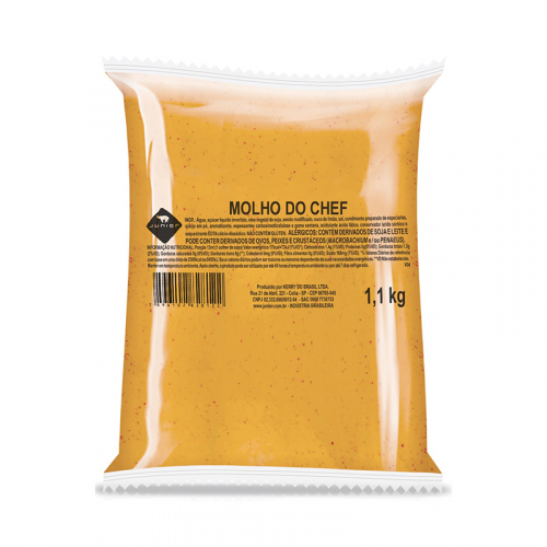 MOLHO DO CHEF JUNIOR POUCH 1,1 KG