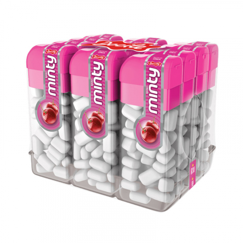 PASTILHA MINI MINTY CEREJA DOCILE 12x14G