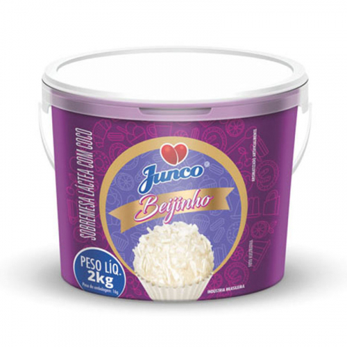 MASSA LÁCTEA BEIJINHO COM COCO JUNCO 2 KG