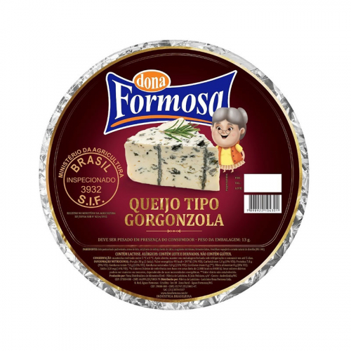 QUEIJO GORGONZOLA AZUL DONA FORMOSA KG