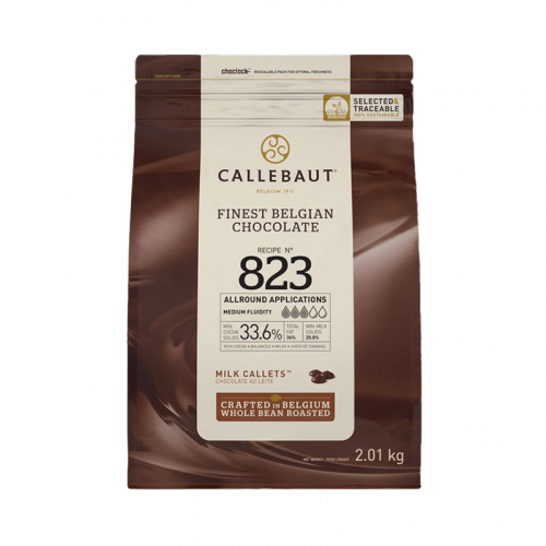 GOTAS MOEDA CALLEBAUT 33,6% LEITE 2,01KG