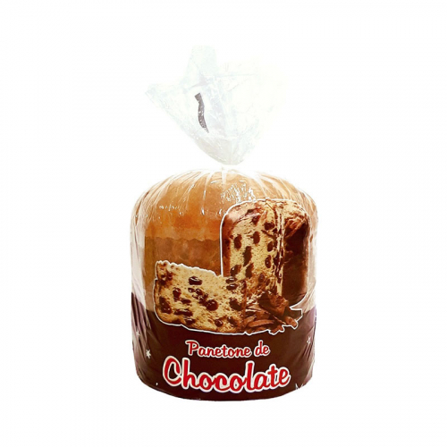 SAQUINHO PANETONE DE CHOCOLATE PARA 500 GR 100 UND