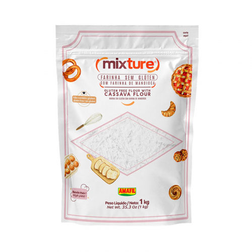 FARINHA SEM GLÚTEN MIXTURE AMAFIL 1 KG