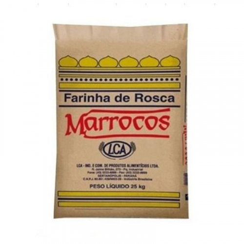 FARINHA DE ROSCA MARROCOS RAFIA 25 KG