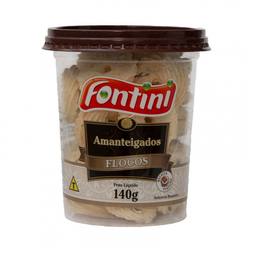 BISCOITO AMANTEIGADO FLOCOS 12/140GR