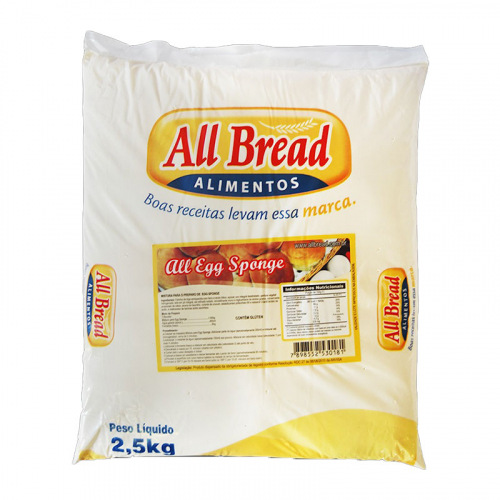 PM PAO EGG ESPONJE ALL BREAD 2,5 KG