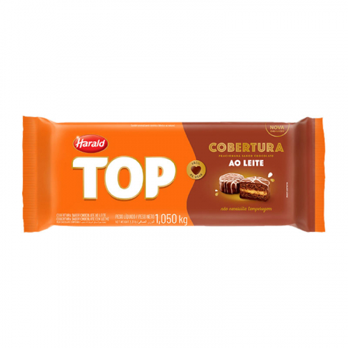 BARRA CHOC HARALD TOP AO LEITE 1,01 KG