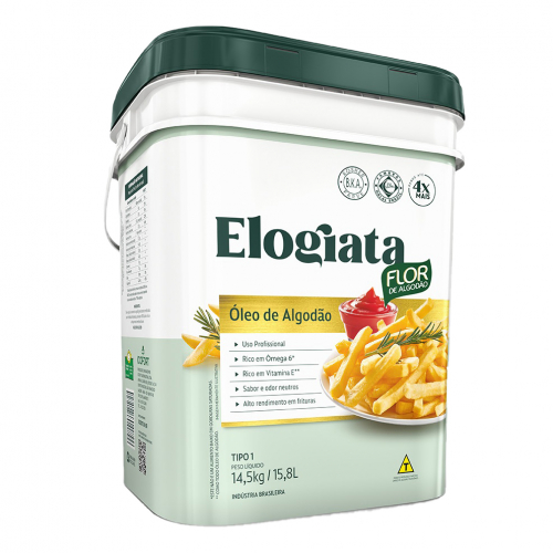 ÒLEO DE ALGODÃO ELOGIATA BALDE 14,5 KG
