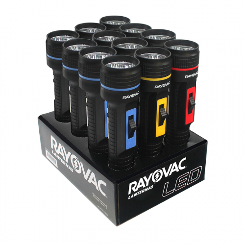 LANTERNA RECARREGÁVEL RAYOVAC TRILED PEQ 12 UNIDADE