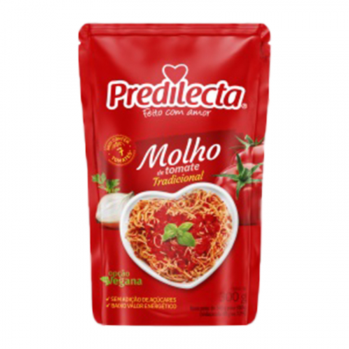 MOLHO TOMATE PREDILECTA POUCH 32/300 GR