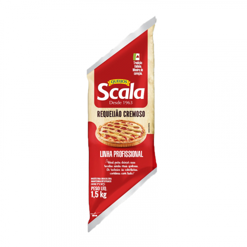 REQUEIJÃO CREMOSO SCALA BAG 1,5 KG