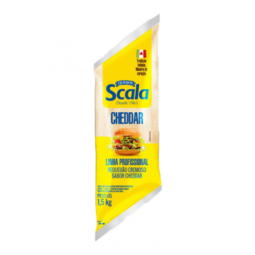 REQUEIJÃO CHEDDAR SCALA BAG 1,5 KG