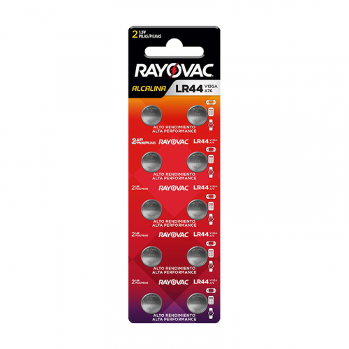 PILHA ELÉTRICA RAYOVAC MULTIBLIST V13GA 10 UNIDADE