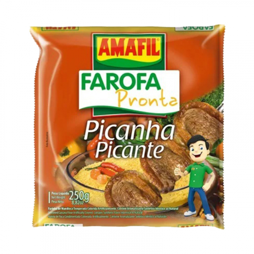 FAROFA PRONTA PICANHA AMAFIL 10/250 GR