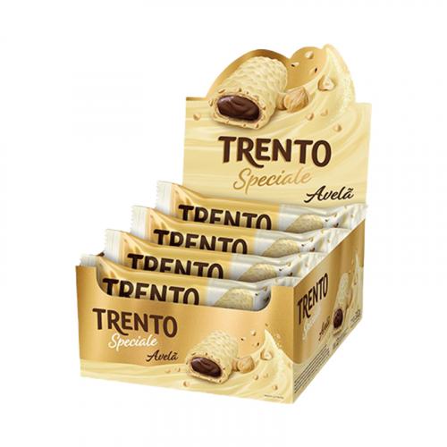 CHOCOLATE TRENTO SPECIALE AVELÃ BRANCO 12/26 G