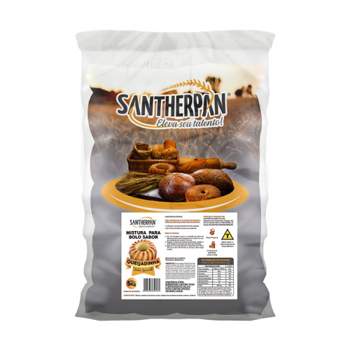 BOLO CREM QUEIJADINHA SANTHERPAN 5 KG