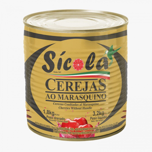 Cereja Marasquino 2,2kg Sicola