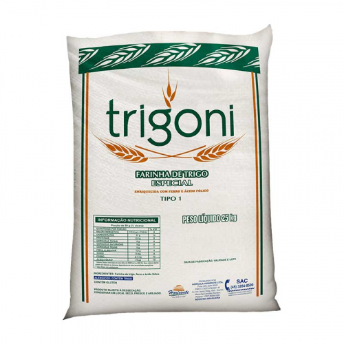 Farinha de Trigo Especial Trigoni 25kg