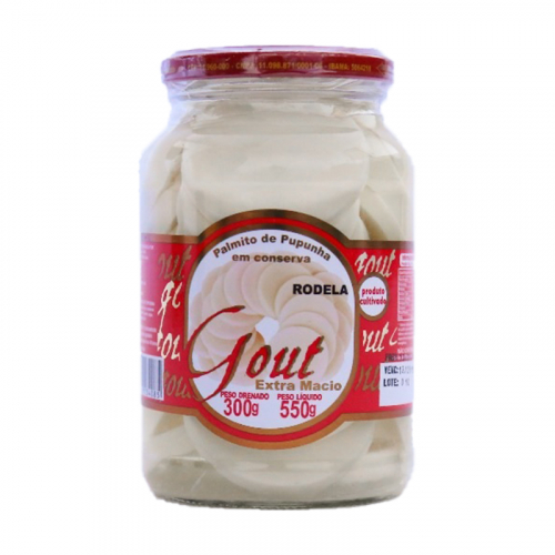 PALMITO RODELA PUPUNHA GOUT 300 GR