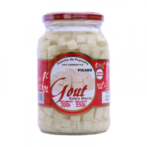 PALMITO PICADO PUPUNHA GOUT 300 GR