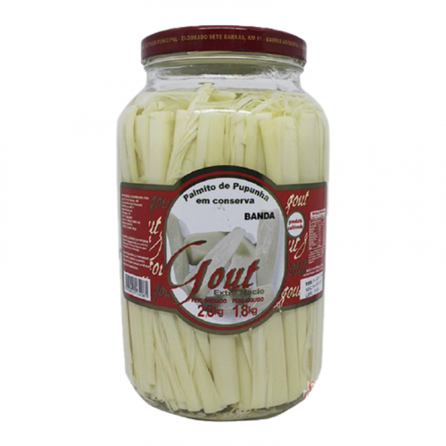 PALMITO BANDA PUPUNHA GOUT 1,8 KG