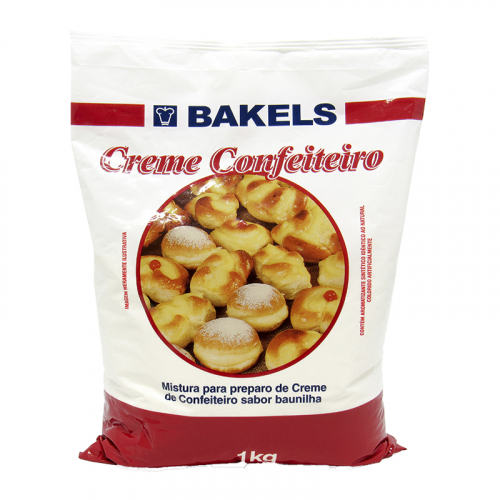 CREME CONFEITEIRO PRONTO BAUNILHA BAKELS 1,01KG