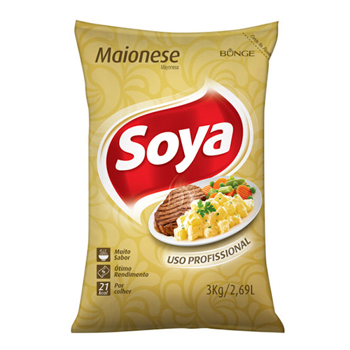 MAIONESE SOYA BAG 3 KG