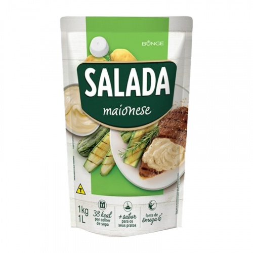 MAIONESE SALADA POUCH 1 KG
