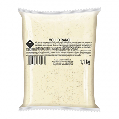 MOLHO SALADA JUNIOR RANCH POUCH 1,1 KG