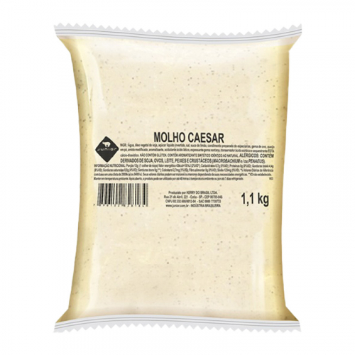 MOLHO SALADA JUNIOR CAESAR POUCH 1,1 KG