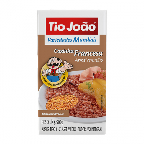 ARROZ VERMELHO TIO JOÃO 12/500 GR