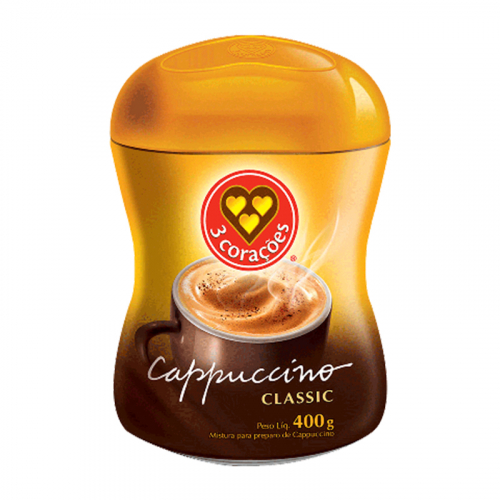 CAPPUCCINO 3 CORACÕES CLASSIC 400 GR