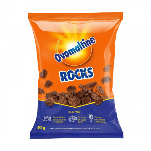 FLOCOS CHOCOLATE OVOMALTINE ROCKS 550 GR