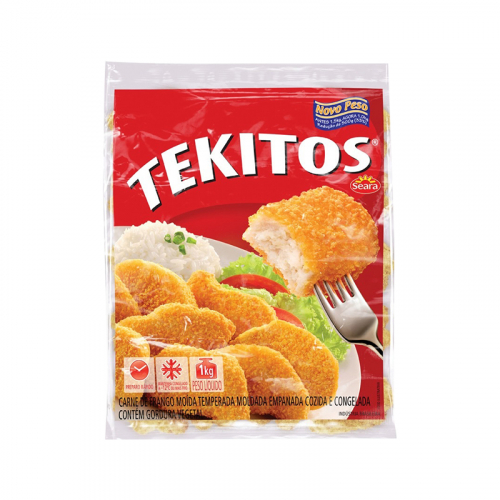 EMPANADO FRANGO TEKITOS SEARA 1 KG