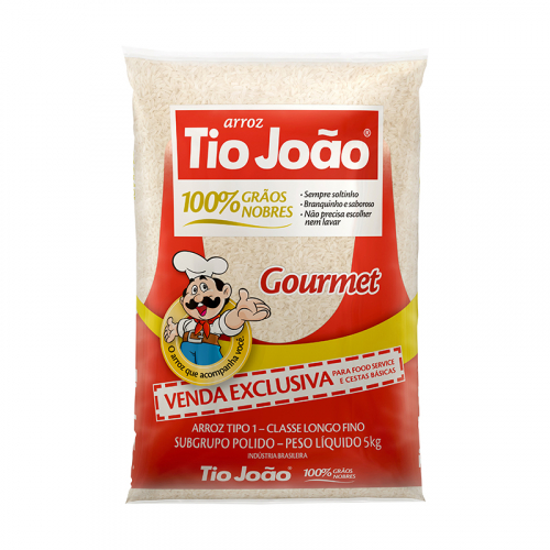 ARROZ TIPO 1 GOURMET TIO JOÃO 6/5 KG