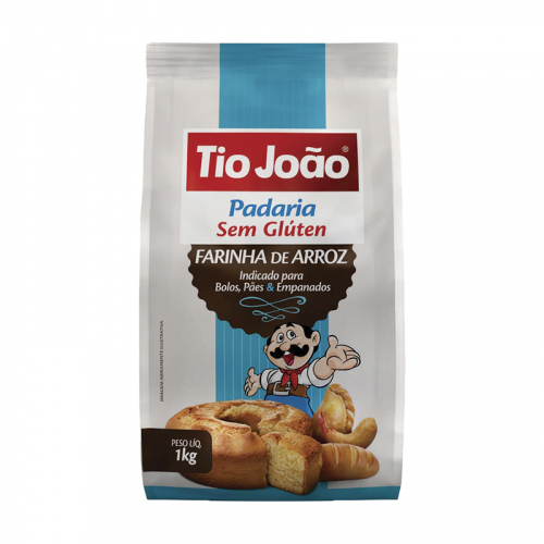 FARINHA DE ARROZ TIO JOÃO 12/1 KG