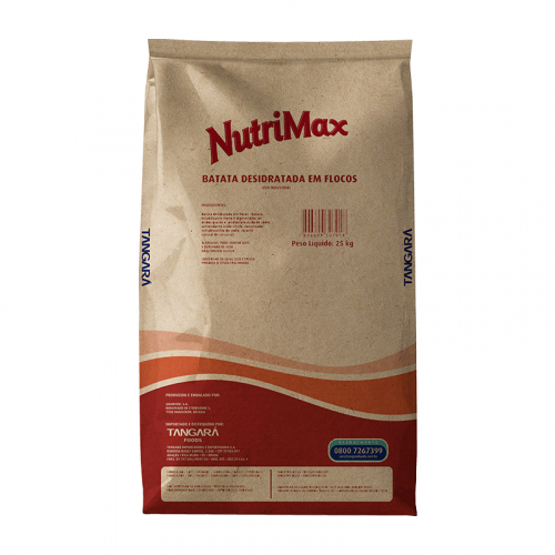 BATATA EM FLOCOS NUTRIMAX 25 KG