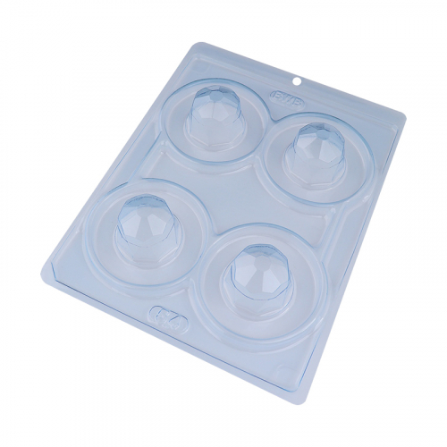 FORMA SILICONE TRUFA DIAMANTE BWB 1 UNIDADE