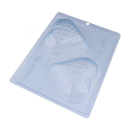 FORMA SILICONE TEXTURA CORACÃO BWB 1 UNIDADE